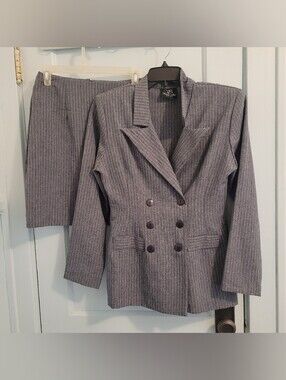 Professional Vintage Suit Skirt Set